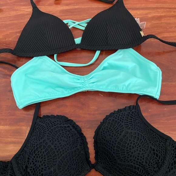 PINK Victoria's Secret Other - THREE Victoria’s Secret Bathing Suit Tops!